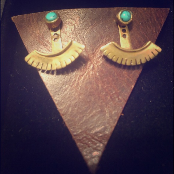 Jewelry - Turquoise and Sterling Silver Stud Earings Jewelry - Turquoise and Sterling Silver Stud Earings